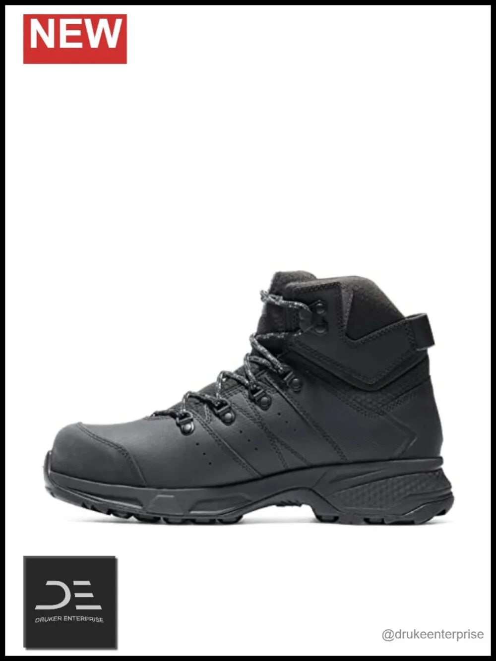 Composite Toe Waterproof Work Boots Anti-Fatigue Puncture Resistant Leather